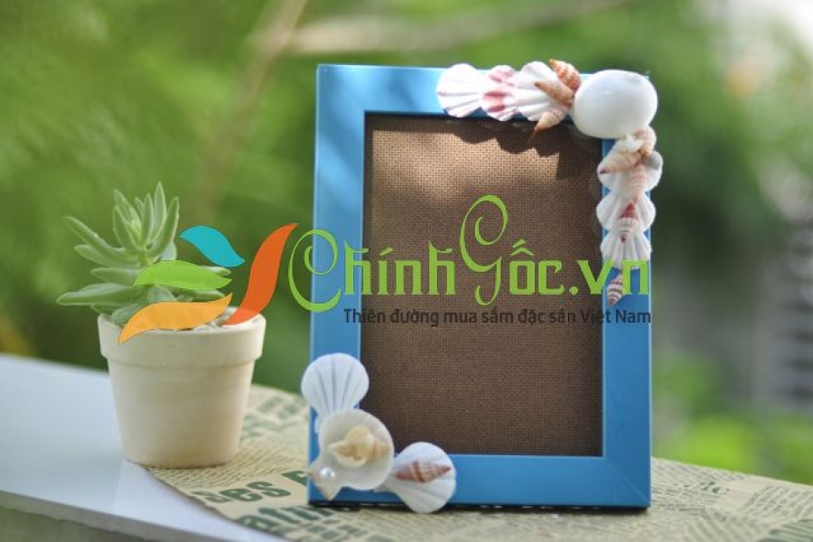 KHUNG ẢNH VỎ SÒ VỎ ỐC (13×18) KA25