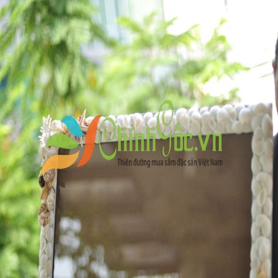 KHUNG ẢNH LỚN VỎ SÒ VỎ ỐC (50×70) KA19
